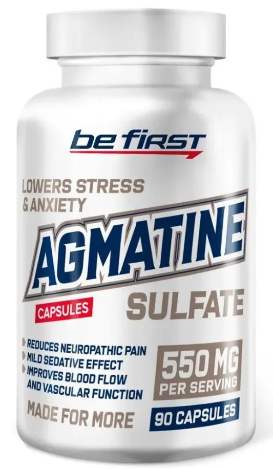 Добавка Be First Agmatine Sulfate 550мг 90капс