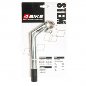 Вынос 4Bike руля AL HS-C80, L:80, R:+30°, D:25.4мм. ARV000403