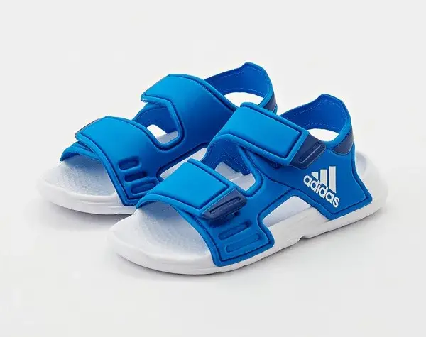 Adidas best sale sandal blue