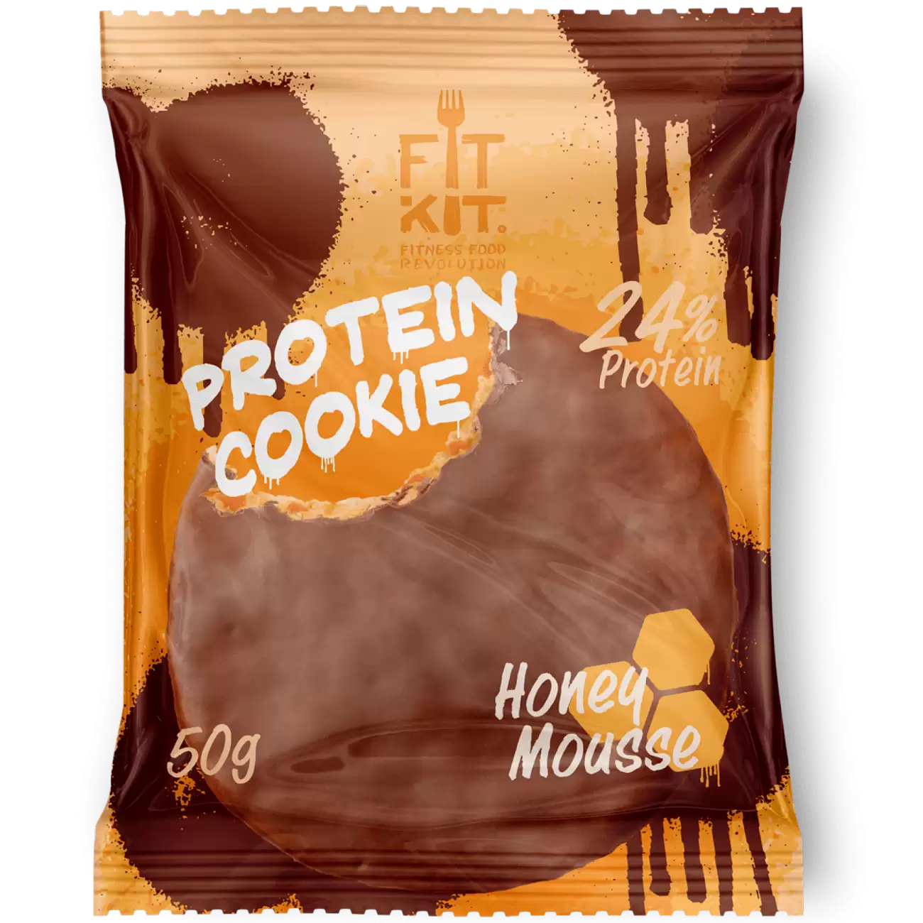 Печенье Fit Kit Chocolate Protein Cookie, 50г