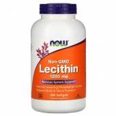 Добавка Now Lecithin 1200мг 200капсул
