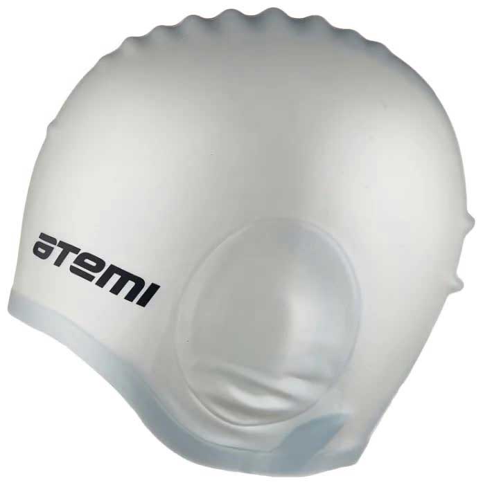 Шапочка для плавания Atemi силикон (с ушами), EC103