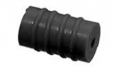 Бобышка силиконовая для защиты рамы от тросов, черная, 1шт. XCS30