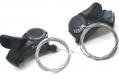 Манетки/тормозные ручки Shimano 3ск./7ск. с тросиком