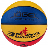 Мяч баскетбольный Jogel Streets 3Points №7 BC21 17476