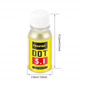 Масло Toopre для гидравлических тормозов Dot 5.1 60мл.