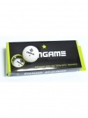 Мяч Ingame для настольного тенниса 1 звезда IG020 10шт.