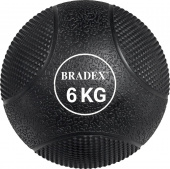Медбол резиновый Bradex 6кг SF0775