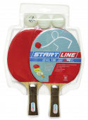 Набор для настольного тенниса Start Line Levei-100 2 ракетки+3 мяча 61200