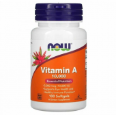 Витамин Now Vitamin А 10000 100капсул
