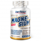 Витамины Be First Magnesium Citrate + B6 90капсул