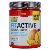 Изотонический напиток с витаминами и минералами Vplab FitActive 500гр.