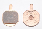 Колодки Ashima изотермические+компаунд SINTERED д/диск.тормозов HAYES GX-2/MX-2/MX-3 MECH/ AD0502SIS