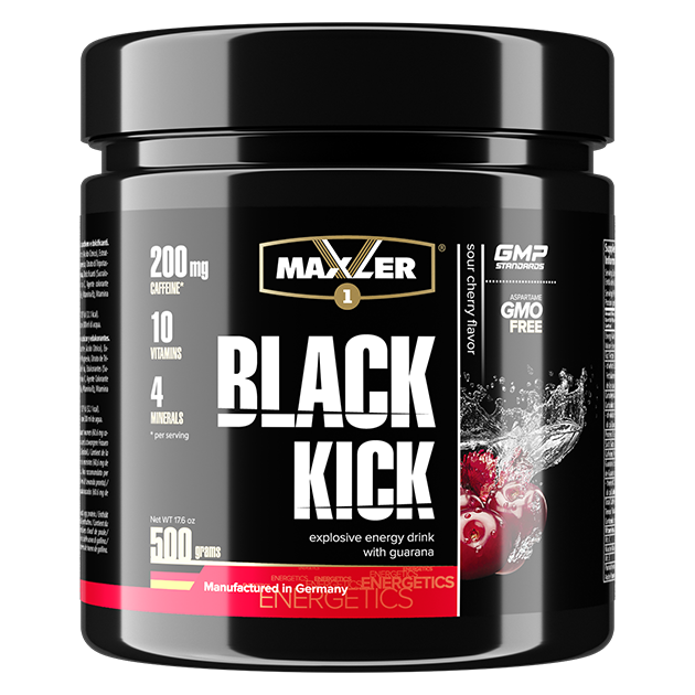 Энергетик MXL Black Kick банка 500гр.