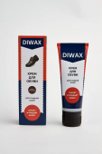 Крем Diwax темно-коричневый для обуви в тубе 75мл. 5012