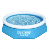 Бассейн надувной BestWay Fast Set 244х61см. 57448