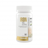 Витамины MXL Iron 25 mg 90 капсул