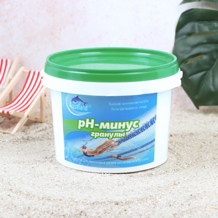 Регулятор PH-минус Aqualand 1кг.6625521