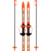 Комплект лыжный Цикл детские Вираж-спорт с палками 100см., МПЛ10600