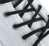 Шнурки Braus для обуви круглые с пропиткой d=4мм, 75см 3102