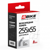 Велокамера 4Bike 255х55 загнутый нипель ARV000134