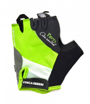 Перчатки велосипедные Vinca Sport Marco гелевые вставки VG933