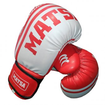 Перчатки боксерские Matsa super кожа