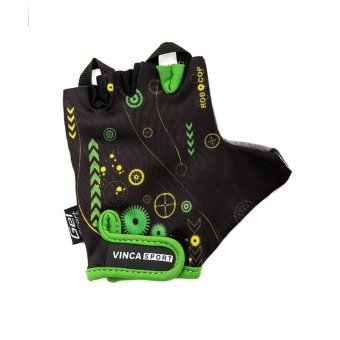 Перчатки велосипедные Vinca Sport Robokop VG936