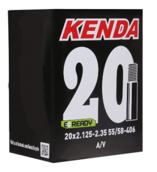 Велокамера Kenda 20”x2,125-2,35 a/v BMX 511324