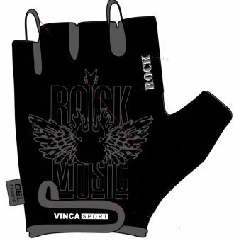 Перчатки велосипедные Vinca Sport Rock VG870