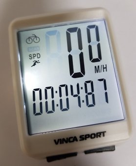 Велокомпьютер Vinca Sport беспроводной 12 функций V1507