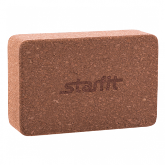 Блок Starfit для йоги FA-102 пробка 8893