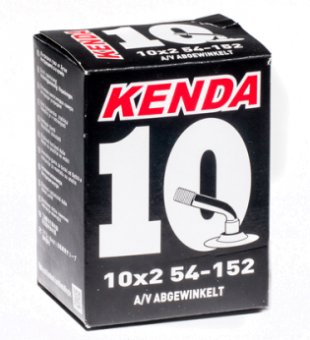 Велокамера Kenda 10х1,75 a/v с загнутым ниппелем 515002