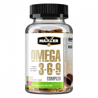 Добавка MXL Omega 3-6-9 Complex 90 капсул