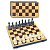 Настольная игра Владспортпром Шахматы фигуры-пластик король 71мм., шахматная доска дерево 03016
